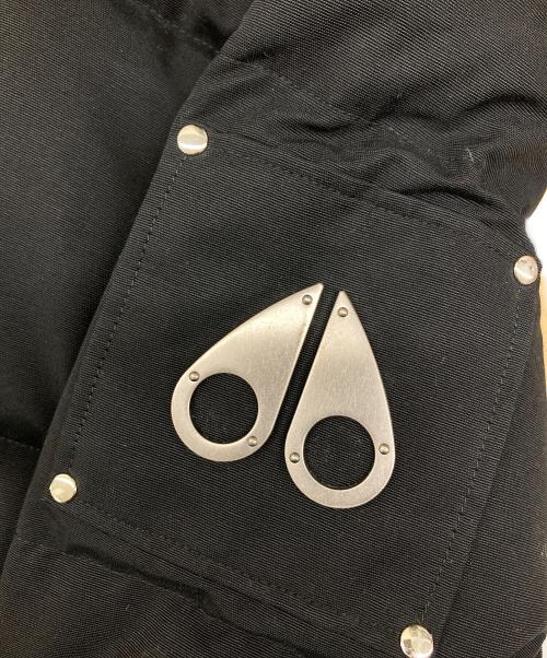 MOOSE KNUCKLES（ムース ナックルズ）MOOSE KNUCKLES (ムース ナックルズ) ダウンジャケット ブラック サイズ:Lの古着・服飾アイテム