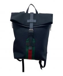GUCCI（グッチ）の古着「バックパック」｜ブラック