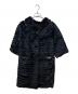 LANVIN en Bleu（ランバンオンブルー）の古着「ファーコート」｜ブラック