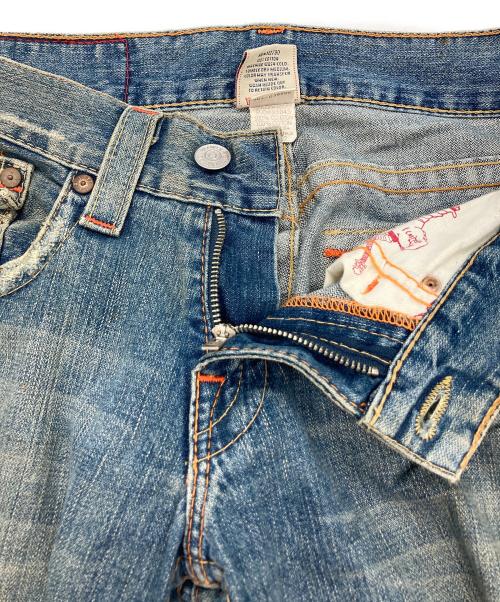 TRUE RELIGION（トゥルー レリジョン）TRUE RELIGION (トゥルー レリジョン) JOEY/フレアデニムパンツ インディゴ サイズ:W30×L33の古着・服飾アイテム