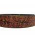 中古・古着 Vivienne Westwood (ヴィヴィアンウエストウッド) オーブ総柄レザーベルト ブラウン：7000円