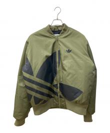 adidas（アディダス）の古着「MA-1ジャケット」｜カーキ