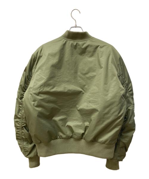 adidas（アディダス）adidas (アディダス) MA-1ジャケット カーキ サイズ:Ⅿの古着・服飾アイテム