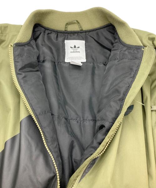 adidas（アディダス）adidas (アディダス) MA-1ジャケット カーキ サイズ:Ⅿの古着・服飾アイテム