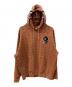 A BATHING APE（ア ベイシング エイプ）の古着「モノグラム総柄シャークフーディ」｜ブラウン