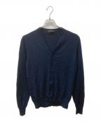 PRADAプラダ）の古着「バージンウールカーディガン」｜ネイビー