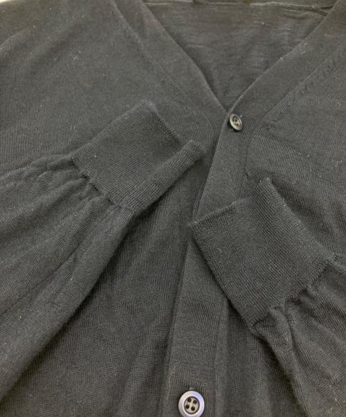 PRADA（プラダ）PRADA (プラダ) バージンウールカーディガン ネイビー サイズ:46の古着・服飾アイテム