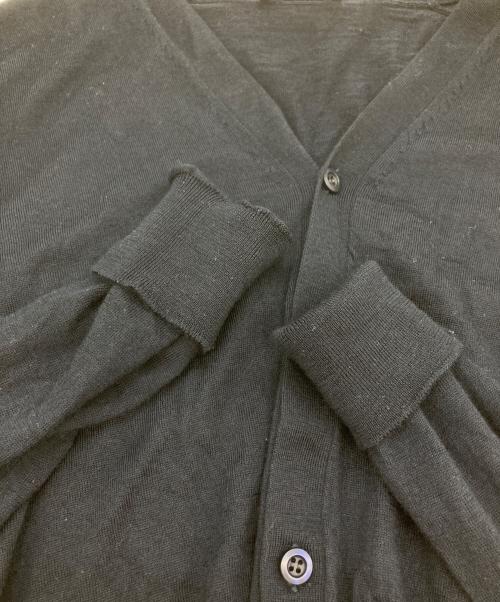 PRADA（プラダ）PRADA (プラダ) バージンウールカーディガン ネイビー サイズ:46の古着・服飾アイテム