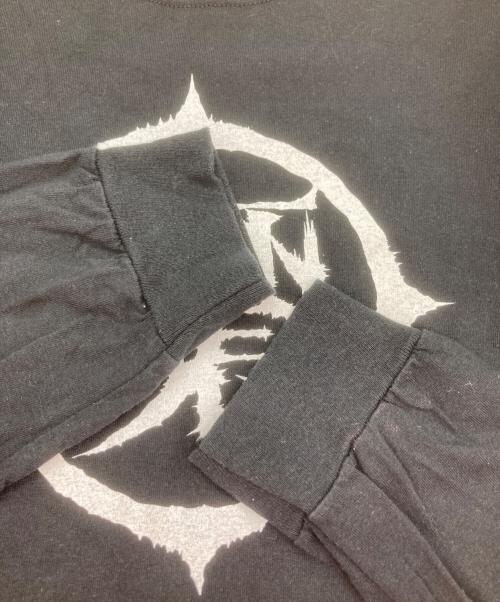 SEVESKIG（セヴシグ）SEVESKIG (セヴシグ) KenKen プリントカットソー ブラック サイズ:Ｌの古着・服飾アイテム