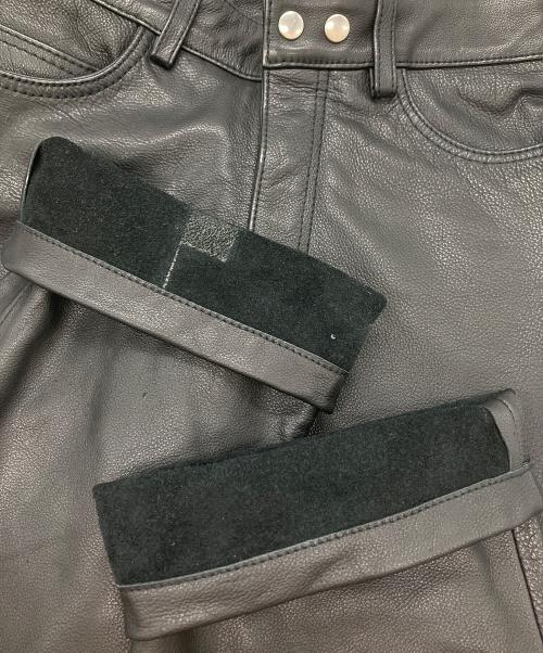 DEGNER（デグナー）DEGNER (デグナー) レザーパンツ ブラック サイズ:Mの古着・服飾アイテム