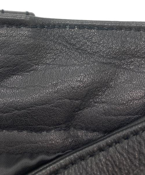 DEGNER（デグナー）DEGNER (デグナー) レザーパンツ ブラック サイズ:Mの古着・服飾アイテム