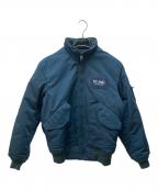 AVIREXアヴィレックス）の古着「ミリタリージャケット」｜ブルー