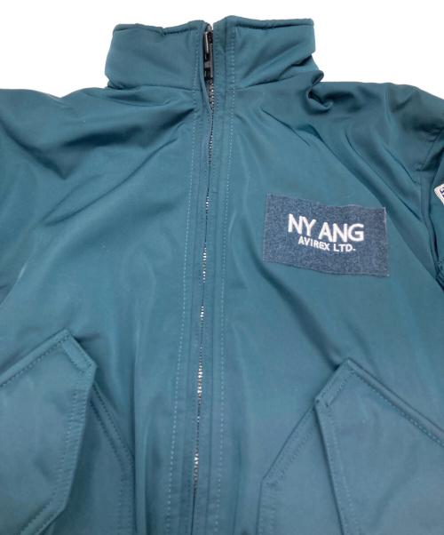 AVIREX（アヴィレックス）AVIREX (アヴィレックス) ミリタリージャケット ブルー サイズ:Mの古着・服飾アイテム