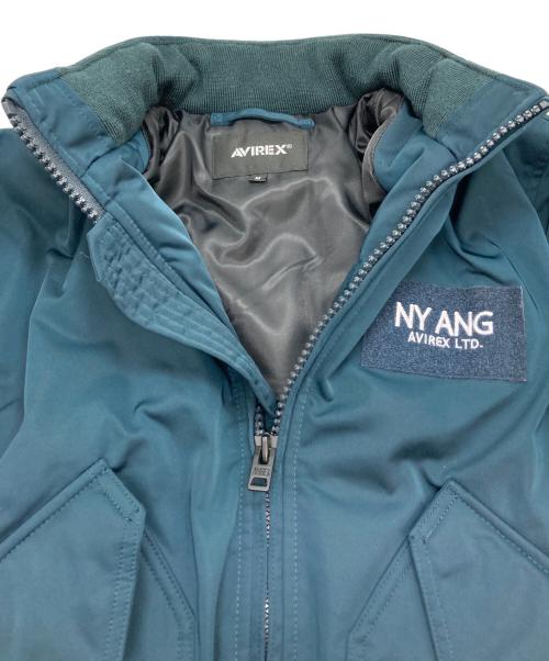 AVIREX（アヴィレックス）AVIREX (アヴィレックス) ミリタリージャケット ブルー サイズ:Mの古着・服飾アイテム