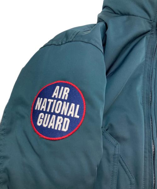 AVIREX（アヴィレックス）AVIREX (アヴィレックス) ミリタリージャケット ブルー サイズ:Mの古着・服飾アイテム