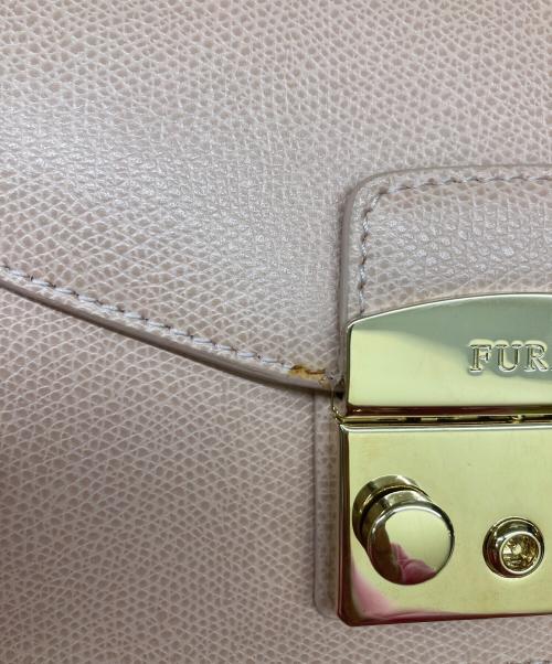 FURLA（フルラ）FURLA (フルラ) メトロポリスショルダーバッグ ピンクの古着・服飾アイテム