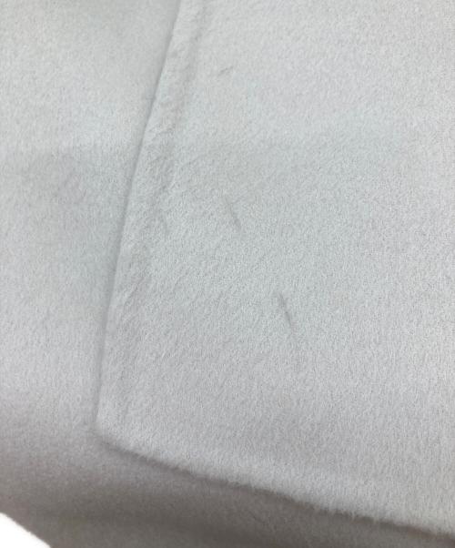 DES PRES（デ プレ）DES PRES (デ プレ) ダブルフェイスメルトンオープンカラーショートコート アイボリー サイズ:36の古着・服飾アイテム