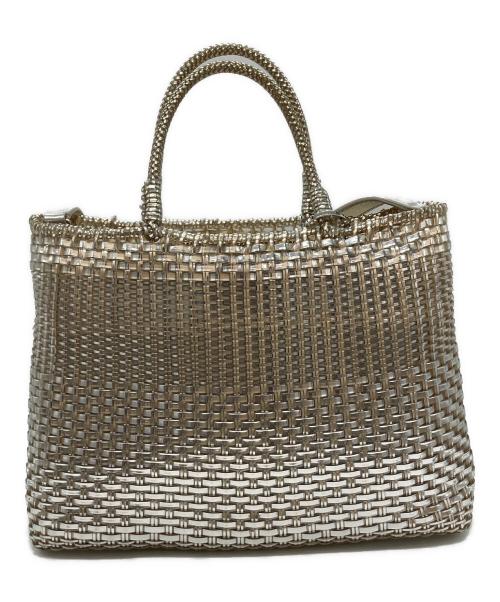 ANTEPRIMA（アンテプリマ）ANTEPRIMA (アンテプリマ) 2wayワイヤーバッグ シルバーの古着・服飾アイテム