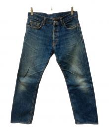 DENIME（ドゥニーム）の古着「セルビッチデニムパンツ」｜インディゴ