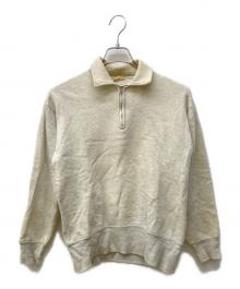 Healthknit（ヘルスニット）の古着「ハーフジップスウェット」｜グレー