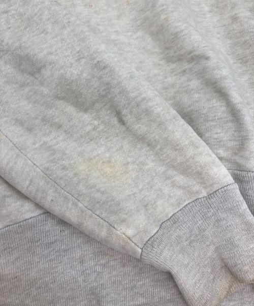 Healthknit（ヘルスニット）Healthknit (ヘルスニット) ハーフジップスウェット グレー サイズ:Mの古着・服飾アイテム