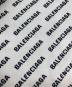 中古・古着 BALENCIAGA (バレンシアガ) オールオーバーロゴニット アイボリー×ブラック サイズ:L：35000円