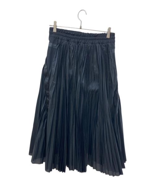 NIKE（ナイキ）NIKE (ナイキ) sacai (サカイ) プリーツスカート ブラック サイズ:Sの古着・服飾アイテム