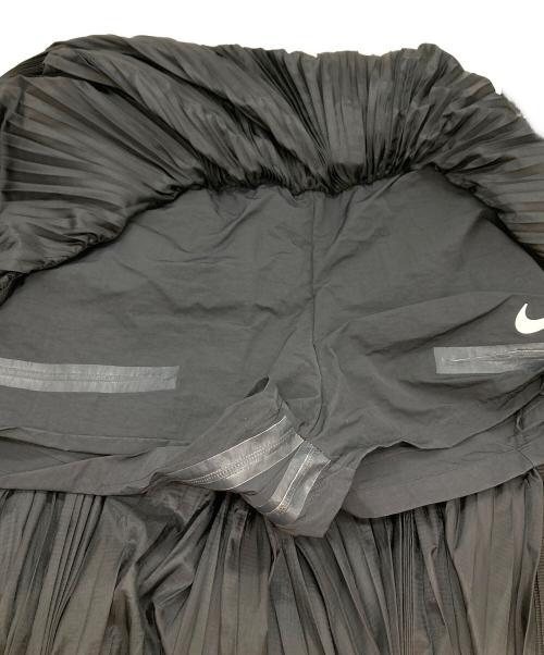 NIKE（ナイキ）NIKE (ナイキ) sacai (サカイ) プリーツスカート ブラック サイズ:Sの古着・服飾アイテム