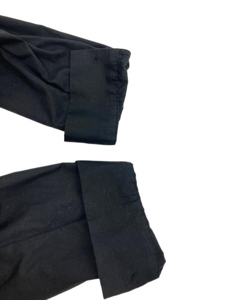 mizuiro-ind（ミズイロインド）mizuiro-ind (ミズイロインド) プリーツ切替シャツワンピース ブラック サイズ:Freeの古着・服飾アイテム