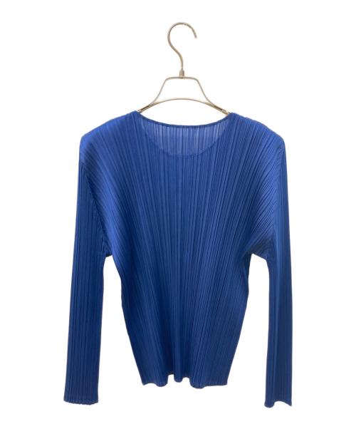 PLEATS PLEASE（プリーツプリーズ）PLEATS PLEASE (プリーツプリーズ) NEBULA/プリーツカットソー ブルー サイズ:不明の古着・服飾アイテム