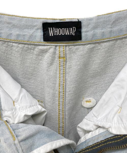whoowap（フーワップ）whoowap (フーワップ) オーバーサイズカーゴパンツ インディゴ サイズ:XSの古着・服飾アイテム