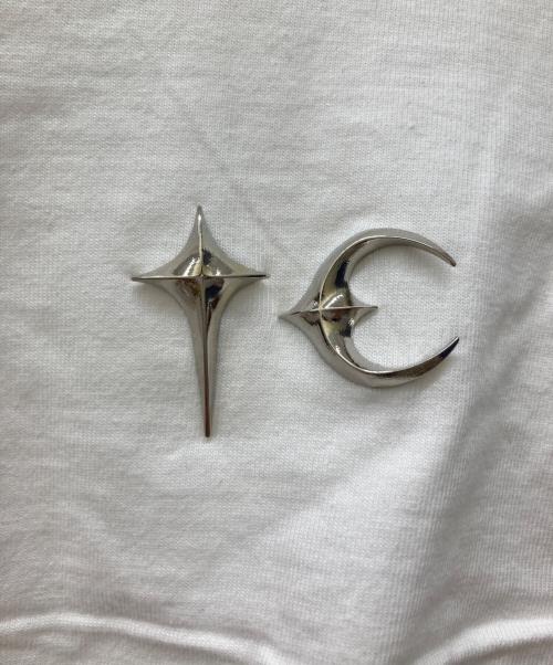 THUG CLUB（サグ クラブ）THUG CLUB (サグ クラブ) TRIBAL TREE SLEEVE TEE/ロングスリーブカットソー ホワイト×レッド サイズ:2の古着・服飾アイテム