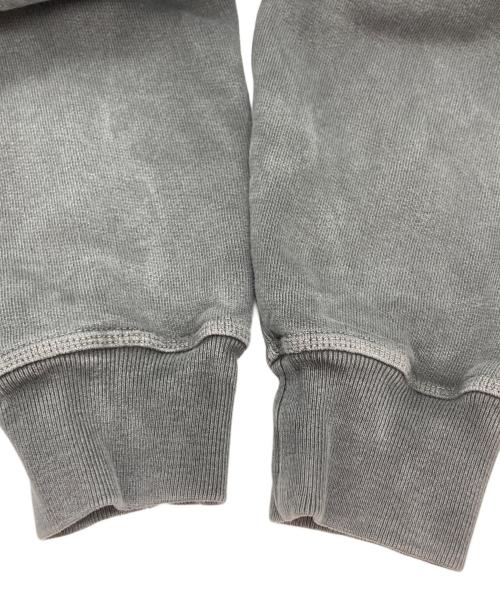 stussy（ステューシー）stussy (ステューシー) Buana Pigment Dyed Hoodie/ジップパーカー グレー サイズ:Mの古着・服飾アイテム