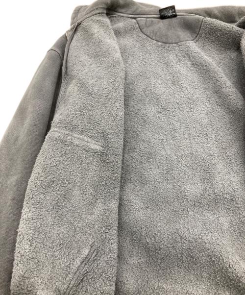 stussy（ステューシー）stussy (ステューシー) Buana Pigment Dyed Hoodie/ジップパーカー グレー サイズ:Mの古着・服飾アイテム