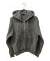 stussy（ステューシー）の古着「Buana Pigment Dyed Hoodie/ジップパーカー」｜グレー