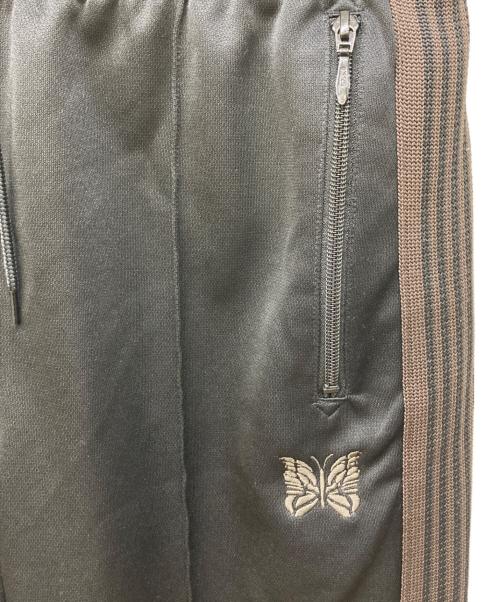 Needles（ニードルズ）Needles (ニードルズ) Track Pant - Poly Smooth/トラックパンツ ブラック×ブラウン サイズ:Sの古着・服飾アイテム