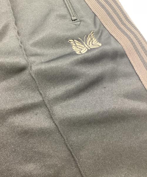 Needles（ニードルズ）Needles (ニードルズ) Track Pant - Poly Smooth/トラックパンツ ブラック×ブラウン サイズ:Sの古着・服飾アイテム