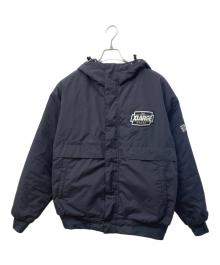 X-LARGE（エクストララージ）の古着「NYLON PUFFER JACKET/中綿ジャケット」｜ネイビー