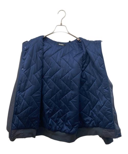 X-LARGE（エクストララージ）X-LARGE (エクストララージ) NYLON PUFFER JACKET/中綿ジャケット ネイビー サイズ:Ｌの古着・服飾アイテム