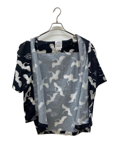 VISVIM（ビズビム）VISVIM (ビズビム) CROSBY SHIRT S/S HIKAKU/アロハシャツ ブラック サイズ:Ｍの古着・服飾アイテム
