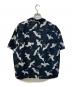 VISVIM (ビズビム) CROSBY SHIRT S/S HIKAKU/アロハシャツ ブラック サイズ:Ｍ：22000円