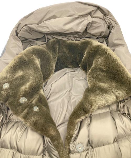 BALLSEY（ボールジィ）BALLSEY (ボールジィ) ライトダウンコンビ リバーシブルフーデットコート カーキ サイズ:Sの古着・服飾アイテム