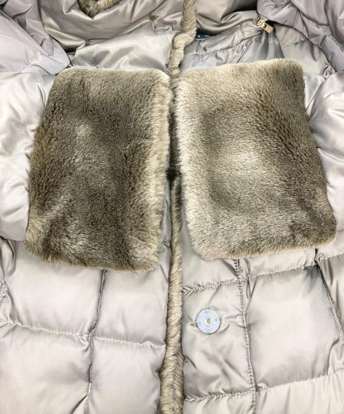 BALLSEY（ボールジィ）BALLSEY (ボールジィ) ライトダウンコンビ リバーシブルフーデットコート カーキ サイズ:Sの古着・服飾アイテム