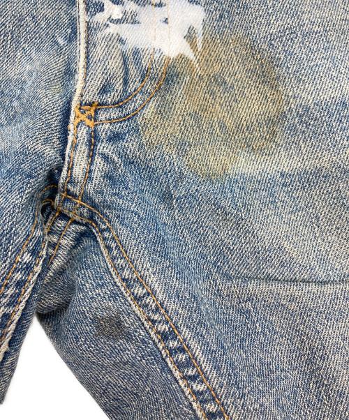 DOLCE & GABBANA（ドルチェ＆ガッバーナ）DOLCE & GABBANA (ドルチェ＆ガッバーナ) ブリーチ加工デニムパンツ インディゴ サイズ:44の古着・服飾アイテム