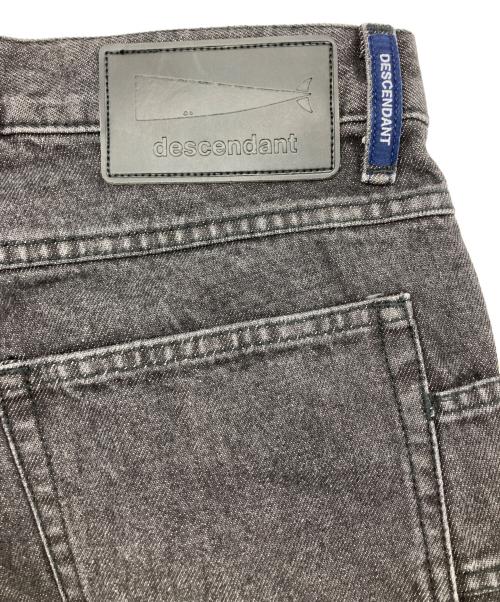 DESCENDANT（ディセンダント）DESCENDANT (ディセンダント) デニムパンツ ブラック サイズ:1の古着・服飾アイテム