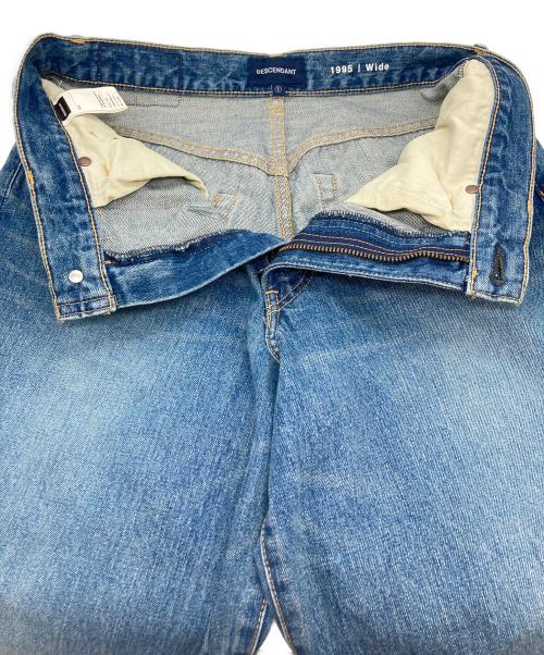 DESCENDANT（ディセンダント）DESCENDANT (ディセンダント) デニムパンツ インディゴ サイズ:1の古着・服飾アイテム