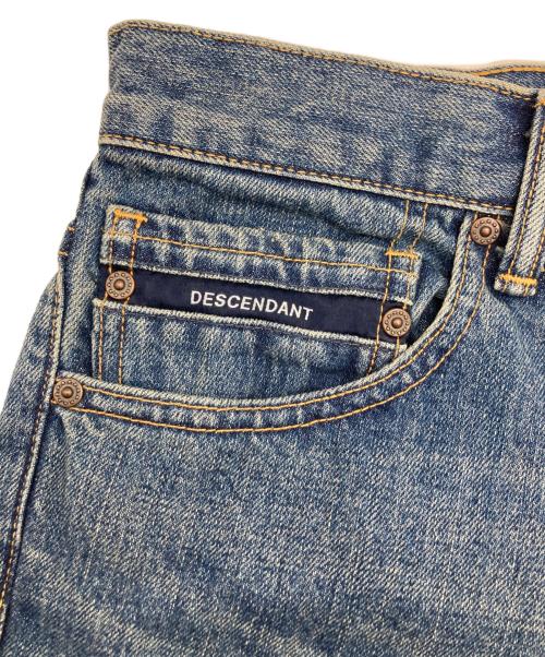 DESCENDANT（ディセンダント）DESCENDANT (ディセンダント) デニムパンツ インディゴ サイズ:1の古着・服飾アイテム
