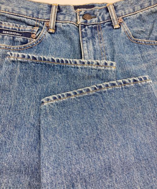 DESCENDANT（ディセンダント）DESCENDANT (ディセンダント) デニムパンツ インディゴ サイズ:1の古着・服飾アイテム