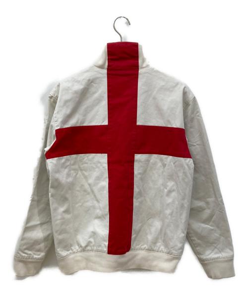 NIKE（ナイキ）NIKE (ナイキ) コットントラックジャケット ホワイト×レッド サイズ:Ｍの古着・服飾アイテム