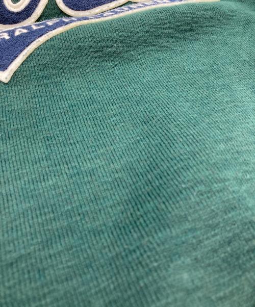 POLO RALPH LAUREN（ポロ・ラルフローレン）POLO RALPH LAUREN (ポロ・ラルフローレン) ハーフジップニット グリーン サイズ:Lの古着・服飾アイテム